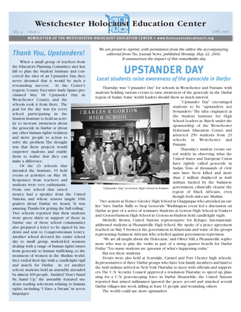 JUNE 2006 Newsletter Front Page